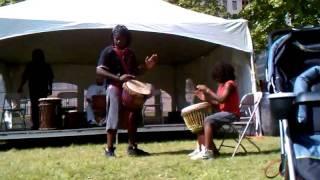 World African Festival 2010 in Detroit: The Drums