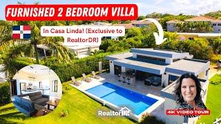 Furnished Villa For Sale in Casa Linda - Top Gated Community in Sosua, D.R. (Exclusive to RealtorDR)