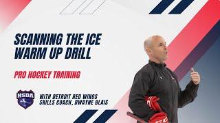 Scanning the Ice - Warm Up Drill: PRO HOCKEY TRAINING