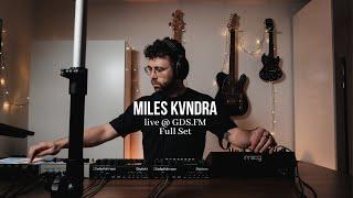 Miles Kvndra live @ GDS.FM | Full 1 Hour Set | Played on Ableton Live, Digitone and Mother-32