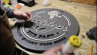 How to make a backlit laser cut lit sign with led lights