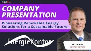 Energiekontor AG | Company Presentation | Peter Alex, Investor Relations