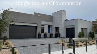 Luxury Single Stories Of Summerlin Las Vegas Homes For Sale | Overlook Plan 2 $1.16m+