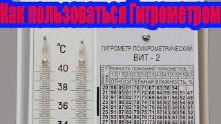 Гигрометр Вит-2.  Как пользоваться гигрометром? Влажность. Обзор гигрометра. Психрометр