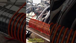 PVC suction hose equipment #extruder #machine #factory #plastic #plasticextruder