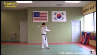 U.S. Martial Arts Center:  Poomsae Taegeuk Il Jang (1)