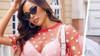 See-thrugh lingerie#review bikini haul transparent#nightwear try on haul review#lingerie#cloths#213