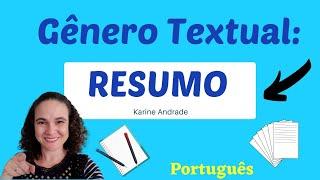 Gênero Textual: Resumo