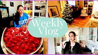 ️ Weekly VLOG I Our Christmas tree  I Raspberry cake  I Cozy get-together ️ ️