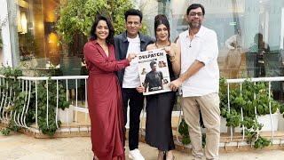 Manoj Bajpayee, Kanu Behl, Arrchita Agarwaal, Shahana At Juhu For Promoting Their Movie Despatch