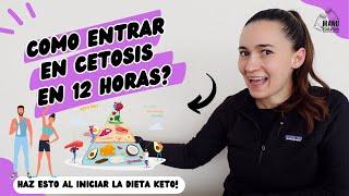 ENTRA EN CETOSIS EN 12 HORAS | COMO ADAPTARTE RAPIDO A LA DIETA KETO? | Manu Echeverri