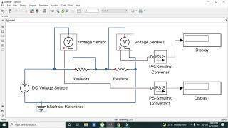 how to use resistors in simulink/simscape | resistors simulation in simuliunk