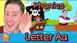 Learn with Mr Mike-Learn letter A-Learn the letters of the Alphabet-Phonics Sounds of Alphabet