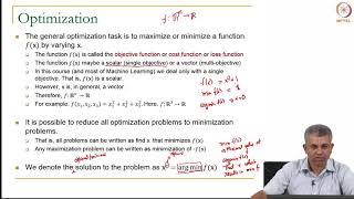 Optimization – 1 Unconstrained Optimization