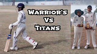 Warrior's vs Titans 2nd League Match  Academy Premier League 2025 #cricket #match #dailyvlog