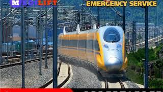 Get Most Advanced Train Ambulance service in Kolkata and Guwahati with ICU Setup - Medilift