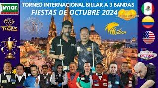 8/4  Miguel ALMARAZ VS Javier VERA   , Torneo Internacional,  MILLION BOLA DE ORO