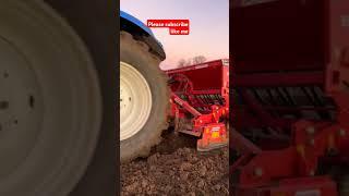 Land preparation for sowing is highly efficient! #maschio #newholland #seeder#plowing #agricultural