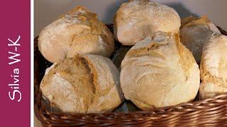 Bürli / beste selbstgemachte Brötchen die ich kenne /  Dinkel-, Roggenbrötchen / Schweizer Bürli