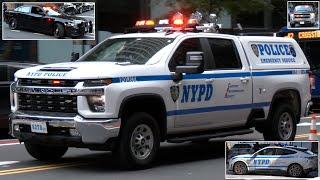 Ultimate video of police cars and law enforcement vehicles during UN General Assembly