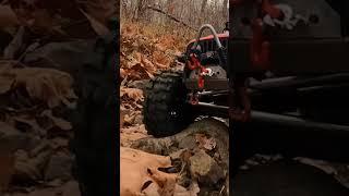 Red Axial SCX10 III JEEP CJ-7 #subscribe ‎@axialvideos  RC Rock Crawler 1/10 ‎Scale