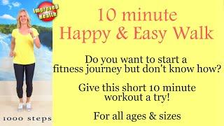 Cater this gentle easy walk to your fitness level to see improved health | for all ages