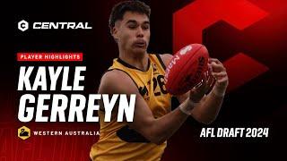 2024 AFL Draft - Kayle Gerreyn Player Highlights