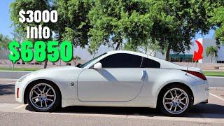 I just purchased a MINT Nissan 350z but it has a HUGE problem!