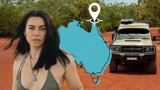 Navigating a wild fire on my way to the tip of Australia | 4x4 off-road adventures