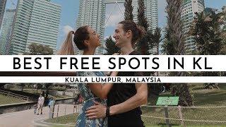 THE BEST FREE SPOTS IN KUALA LUMPUR · BUDGET SIGHTSEEING DAY | TRAVEL VLOG #47