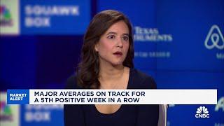 Investors should be overweight equities versus fixed income, says JPMorgan's Gabriela Santos