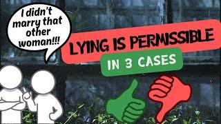 When Does Lying Become Permissible? | Ustadh Muhammad Tim