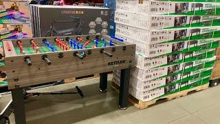 KETTLER TOURNAMENT INDOOR FOOSBALL TABLE AT COSTCO CLOSER LOOK FOOSBALL TABLES GAME GAMES REVIEW