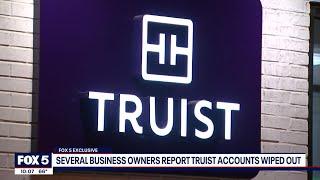 EXCLUSIVE: Scams targeting Truist bank accounts cause business owners to lose thousands: reports