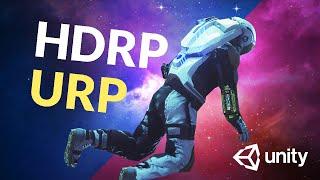 HDRP vs. URP - Which Unity Template should you choose?