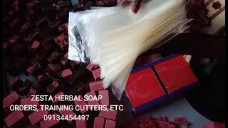 SHRINK WRAP AS A CHEAPER SOAP PACKAGING.