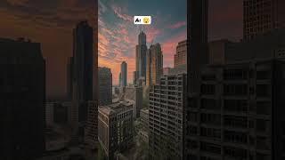 big building photos converted to ai... #viral