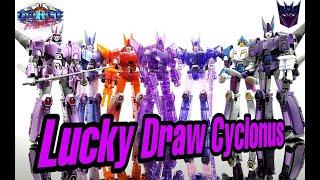 Transformers Newage Toys Lucky Draw Saboteur TYR Review. (Cyclonus) Deluxe Baldwin Reviews