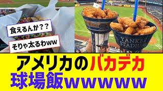 【意味不明】アメリカの野球場メシｗｗｗｗｗｗｗｗ【なんJ反応】