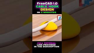 FreeCAD 1.0 Tutorial | How to use FreeCAD for beginners | Easy to learn FreeCAD Lessons #freecad