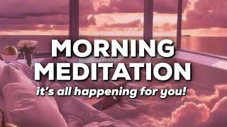 *EXTREMELY POWERFUL* Listen Once Every Morning! Morning Meditation & Self Concept Affirmations