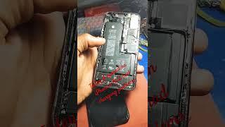 Today I opened an iPhone that had charging problems #shortsyoutube #shortiphonerepaing #repairing