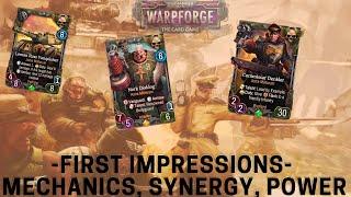 First Impression of the Astra Militarum! Warhammer 40,000: Warpforge