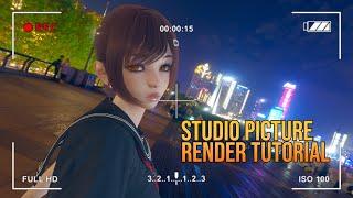 Honey Select Studio Picture Render Tutorial