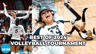 15 minutes of the best 2024 NCAA volleyball tournament moments