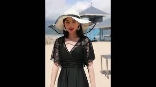 빅사이즈 여성 수영복 102kg 배가 날씬해 보이는 원피스 엄마수영복 해변 물놀이 패션 체형커버