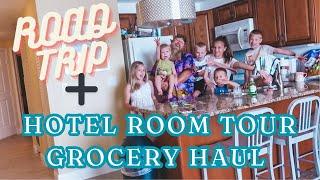 FLORIDA ROAD TRIP! - OCEANFRONT HOTEL TOUR + GROCERY HAUL