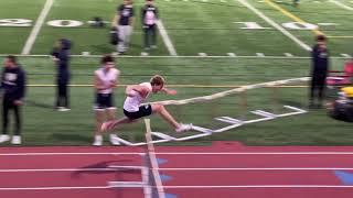 John Mueller - 38.91 - Mens 300 Hurdles Dual Meet vs. Notre Dame