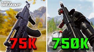 $7,500 vs $750,000 Assault Loadout ! | Arena Breakout