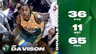 JD Davison ERUPTS for 36 PTS & 11 AST in Celtics' 18-Point Comeback Win!